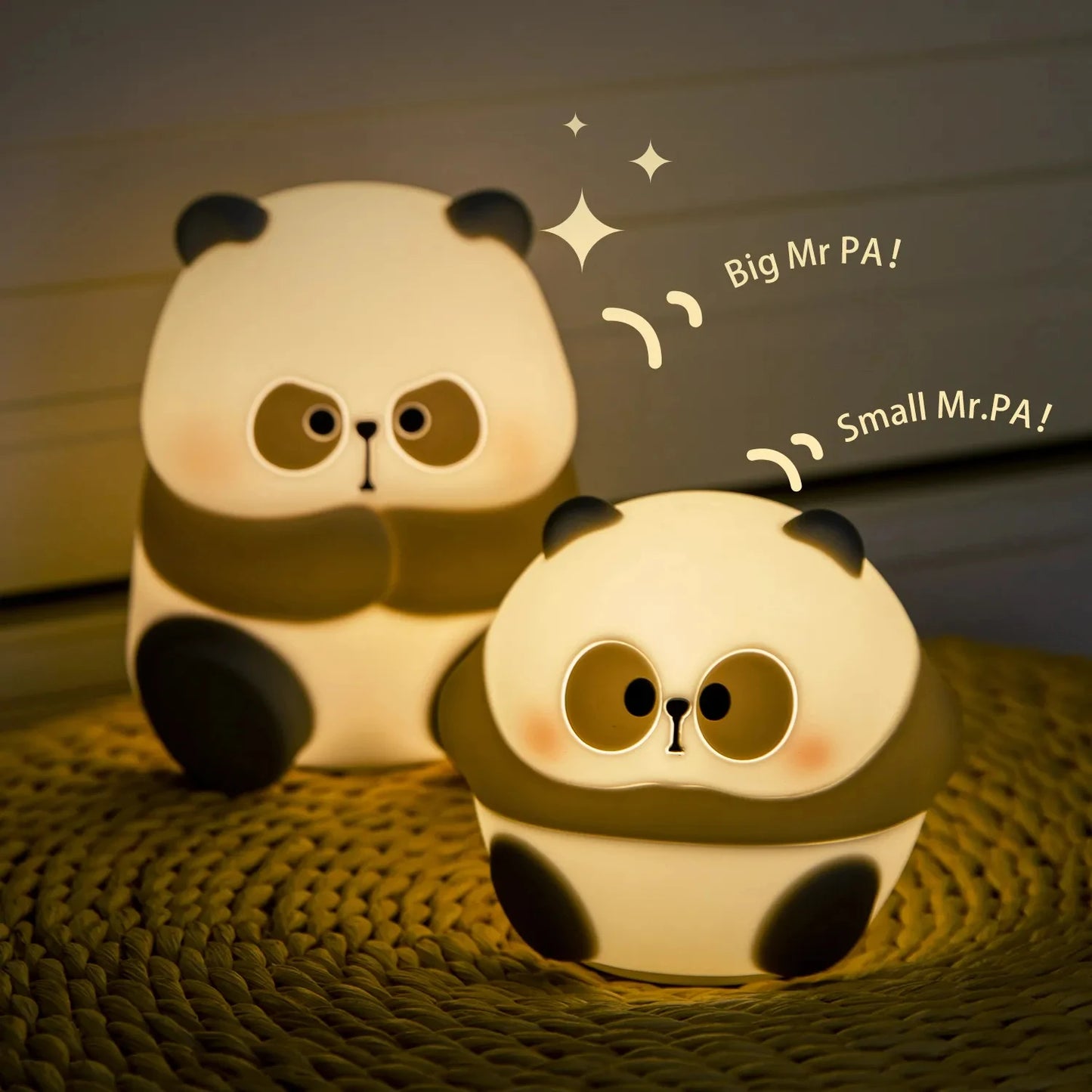 🐼 Animal Night Light in Silicone