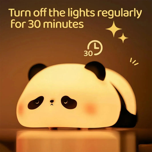 🐼 Animal Night Light in Silicone